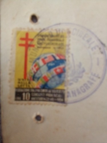 Marca bollo 10 lire - marca, da
