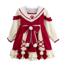 Ragazze Lolita Abito Pizzo