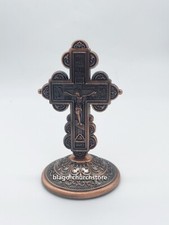 Croce in auto Crocifisso cristiano Gesù Cristo 3,34"