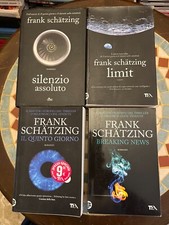 LOTTO DI 4 LIBRI DI FRANK SCHATZING Silenzio assoluto breaking news limit il 5°g