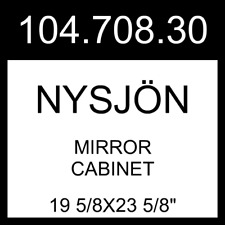 Armadio specchio IKEA NYSJÖN