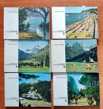 TOURING CLUB ITALIANO - GUIDA PRATICA DEI LUOGHI DI SOGGIORNO - 6 VOLUMI