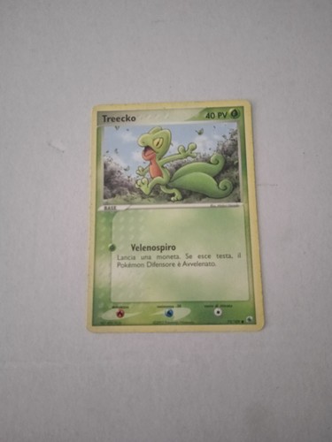 Pokémon treecko 75 109 ex - pokémon, "treecko"