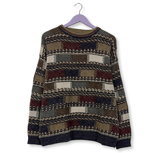 Maglione vintage multicolore - vintage,