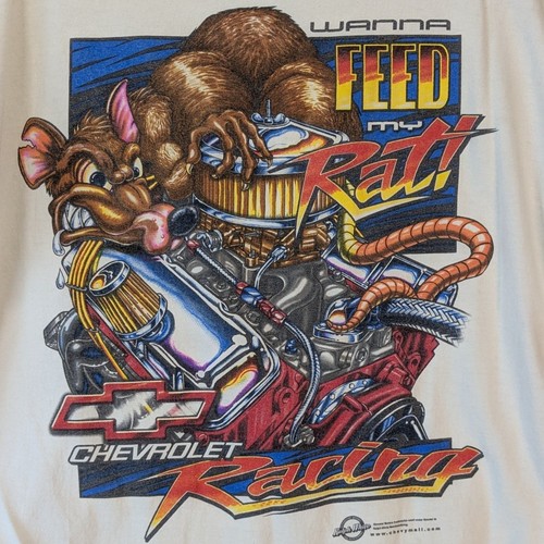 Shirt chevrolet racing - t-shirt, wanna