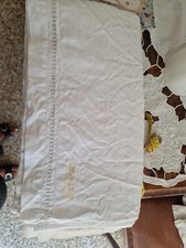 Lenzuolo canapa Matrimoniale Orlo Giorno G.M. l Hemp Bed Sheet 214x256 B2  °