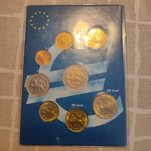 Set monete euro - lituane, tutte