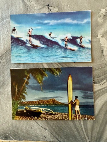 Vintage longboard surfing - 2,