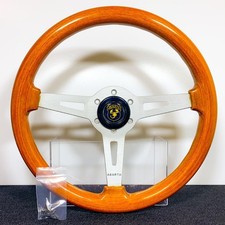Volante in legno Abarth 35 mm