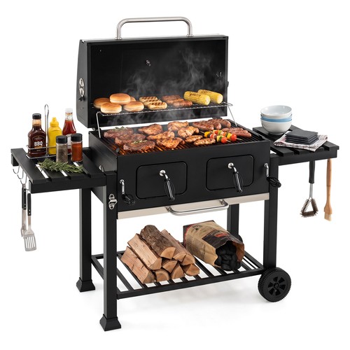 Large charcoal grill - large,