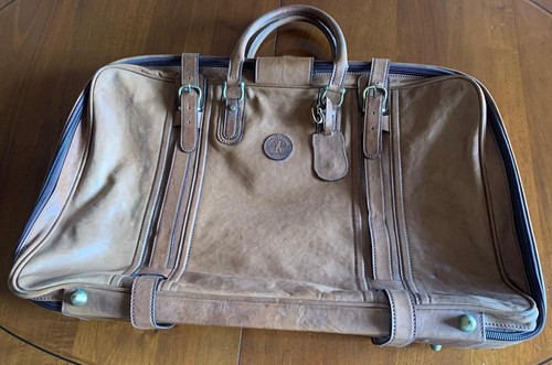 Valigia vintage pelle toscana - vintage,