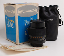 Tokina SL 135mm f/2.8 obiettivo per Fujica ST nuovo