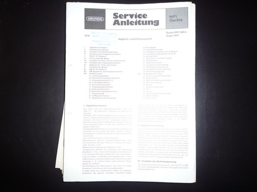 Manuale servizio originale - manuale,