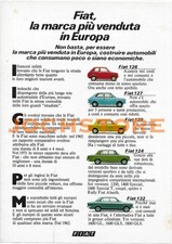 Pubblicità Fiat 126 127 128