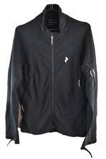 Giacca a vento nera PEAK