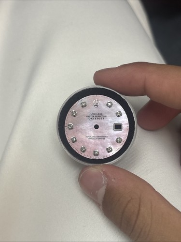 Rolex dial aftermarket pink - rolex,
