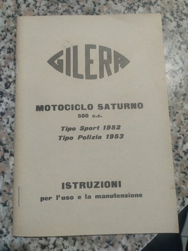 Libretto istruzioni moto - libretto,