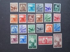 1945 ITALIA Repubblica serie democratica 23 francobolli Nuovi misti MNH/MLH vedi