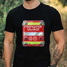 T-shirt uomo pompiere fantasia