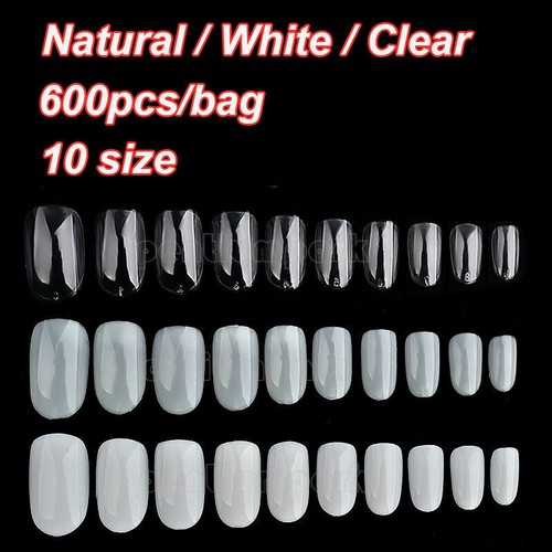 600 punte nail art gel - 600,