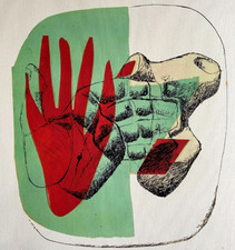 Le Corbusier Litografia "mano