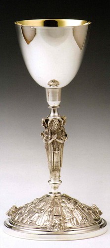 Calice liturgico argento - liturgico, in
