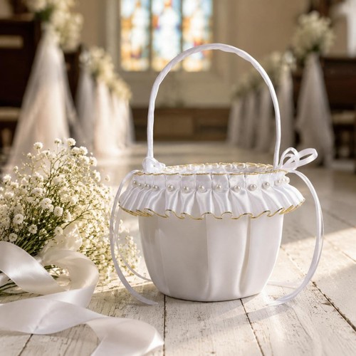 Cesto portafiori matrimonio - cesto,