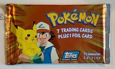 Pokemon Topps Bustina Pacchetto TV Animation Sigillato Sealed Ita
