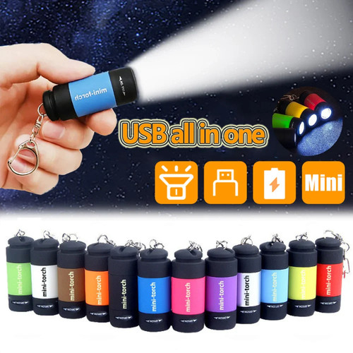 Torcia led ricaricabile usb - ricaricabile,