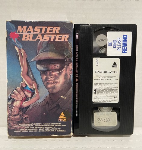 Master blaster rare oop - blaster, (vhs)