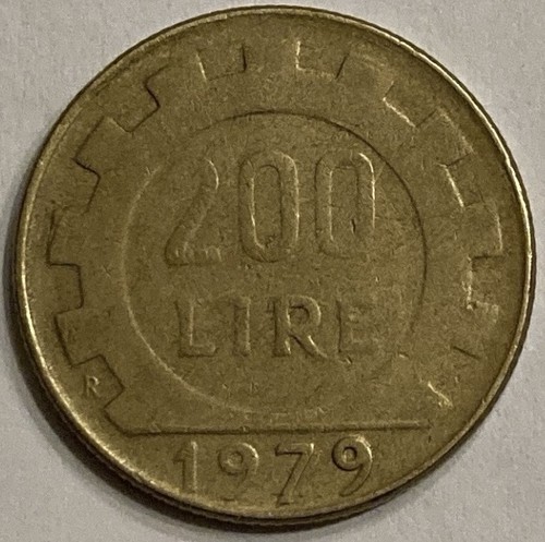 Moneta 200 lire 1979 - 1979, senza
