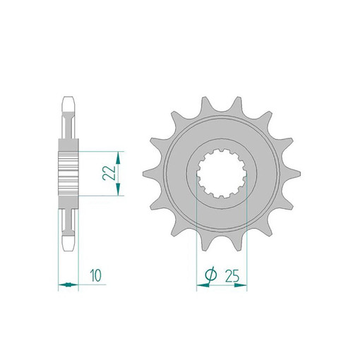 Pignone afam 520 - #520, denti