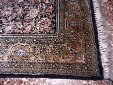 tappeto seta persiano qum kum 161x102 semi antico. e,caucasici kashan passatoie 