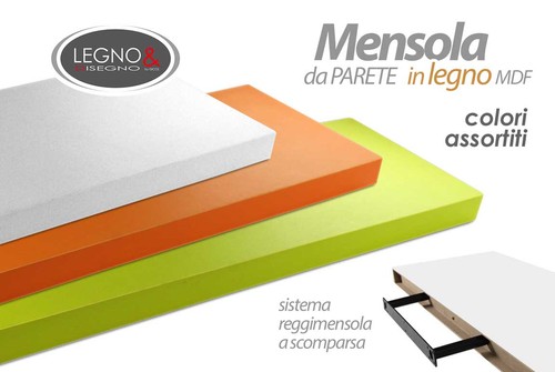 Mensola parete scaffale - mensola, da