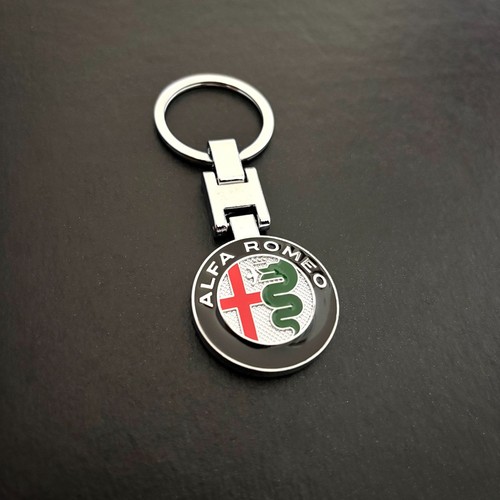Porte clé alfa - porte, métal