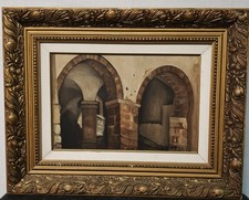 Dipinto olio su compensato -