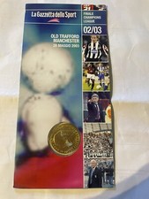 Medaglia Gazzetta Dello Sport Finale Champions League 2003 Old Trafford
