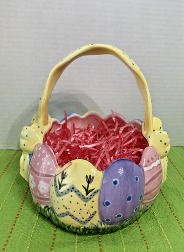 Cesto pasquale ceramica di - cesto,