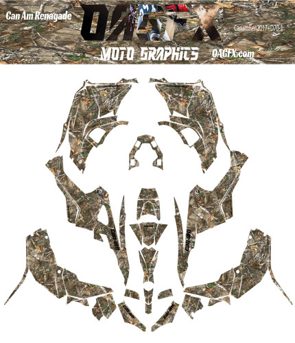 Kit grafica can - grafica, renegade