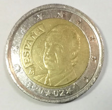 Moneta circolata Spagna, 2