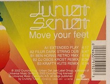 Junior Senior Move Your Feet Vinyl Single 12inch Urban Records