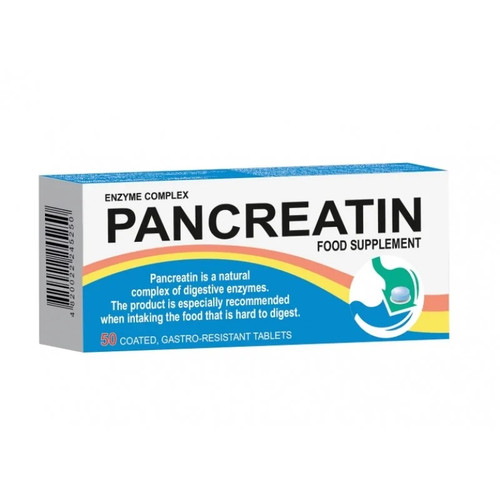 Pancreatina compresse - 50,