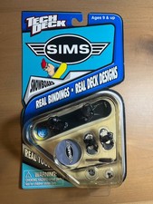 TECH DECK SNOWBOARD SIMS FINGER BOARD 1999 Serie 4270 Edizione 4271