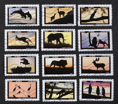 Francia 2022 sagome animali - 2022,,