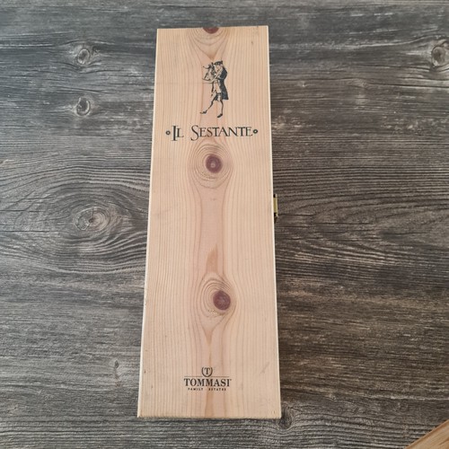 Cassetta legno vino tommasi - cassetta,