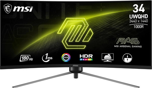 Msi mag 345cqr monitor - mag, gaming