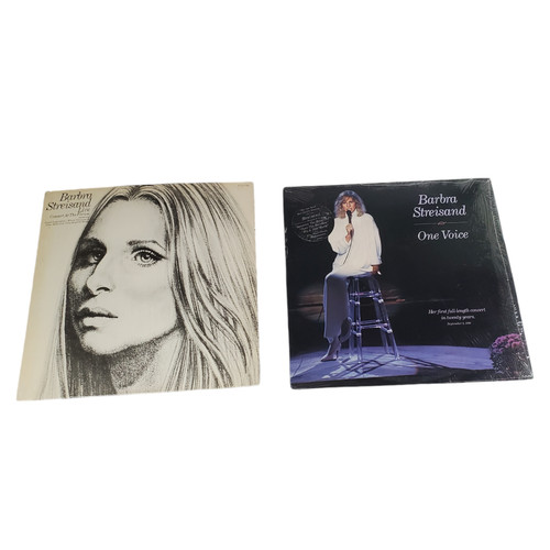 Lot barbra streisand live lp - 2/lot,