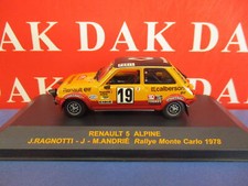 Die cast 1/43 Modellino Auto Renault 5 Alpine Turbo Rally Monte Carlo 1978 H.B.