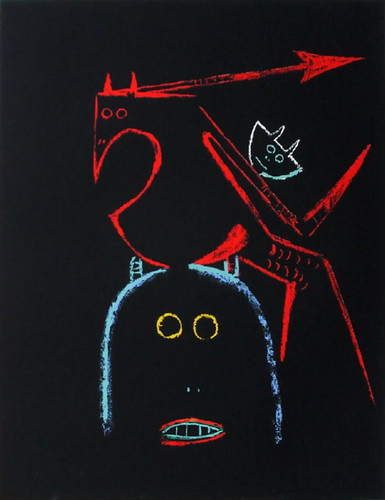 Wifredo lam sérigraphie - wifredo,