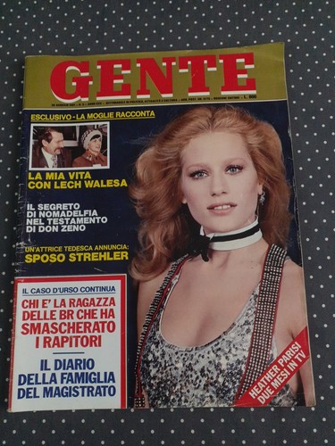 Rivista settimanale gente - settimanale,